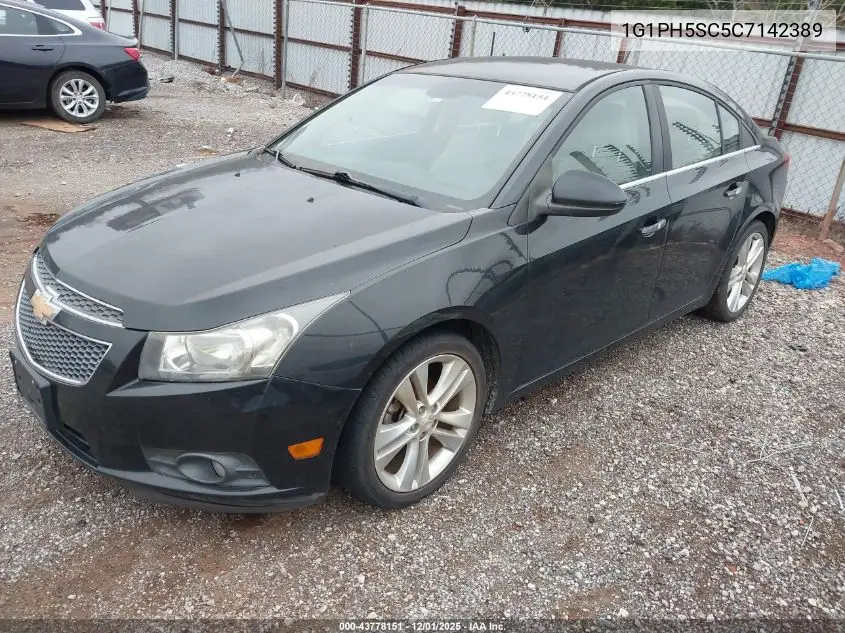 1G1PH5SC5C7142389 2012 Chevrolet Cruze Ltz