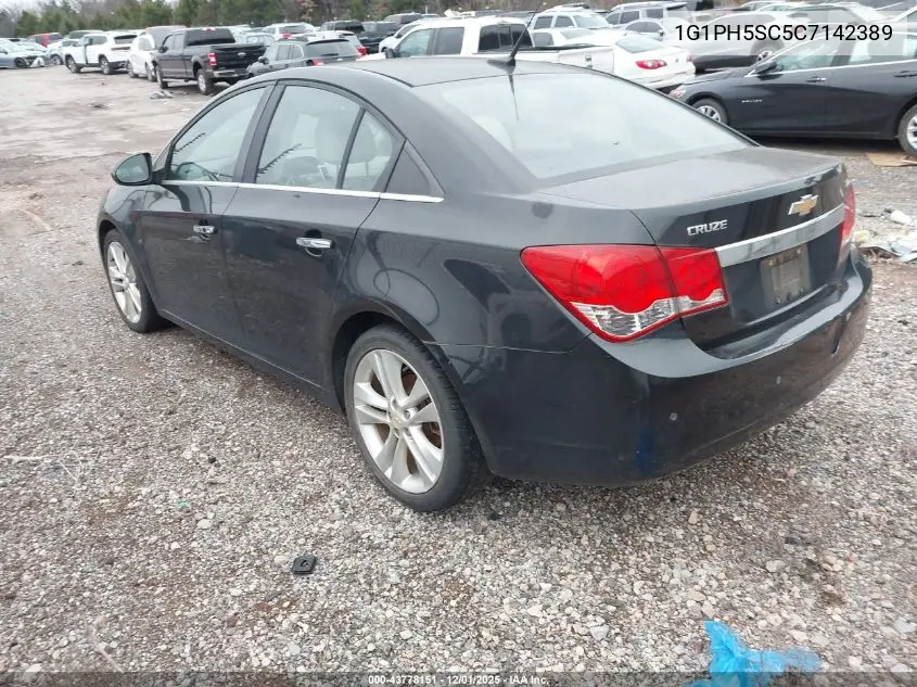 1G1PH5SC5C7142389 2012 Chevrolet Cruze Ltz