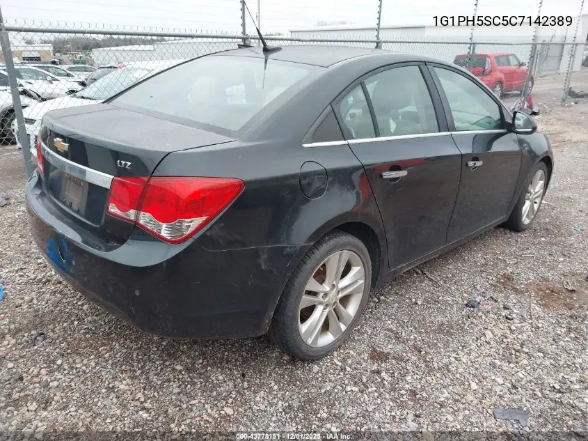 1G1PH5SC5C7142389 2012 Chevrolet Cruze Ltz