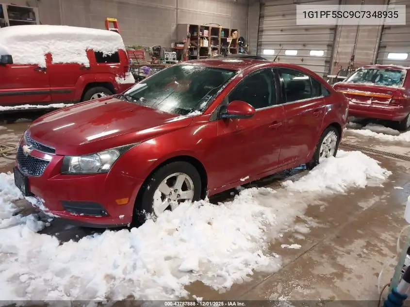 1G1PF5SC9C7348935 2012 Chevrolet Cruze 1Lt