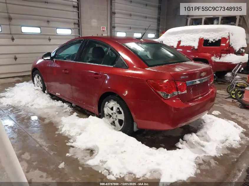 1G1PF5SC9C7348935 2012 Chevrolet Cruze 1Lt