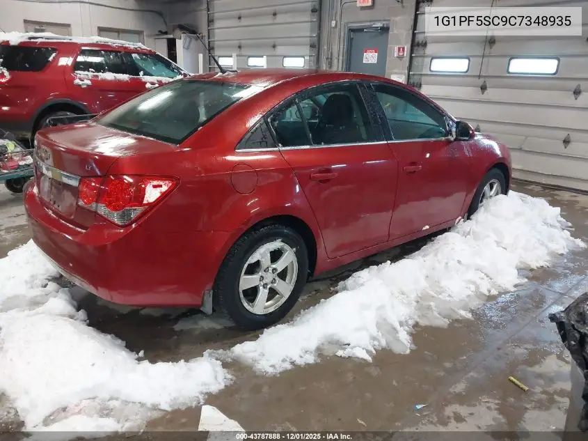 1G1PF5SC9C7348935 2012 Chevrolet Cruze 1Lt