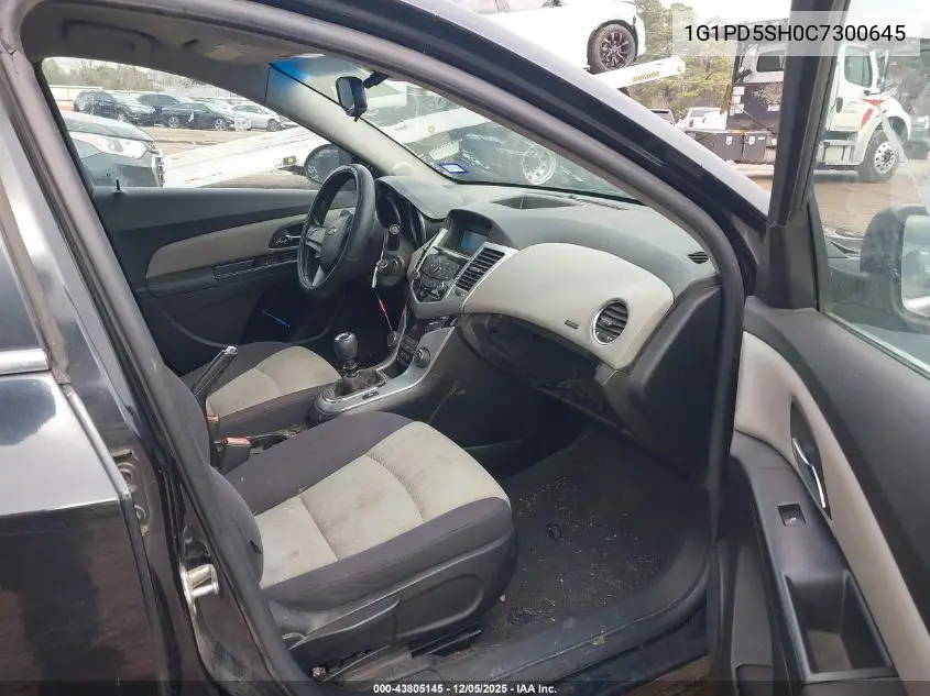 1G1PD5SH0C7300645 2012 Chevrolet Cruze Ls