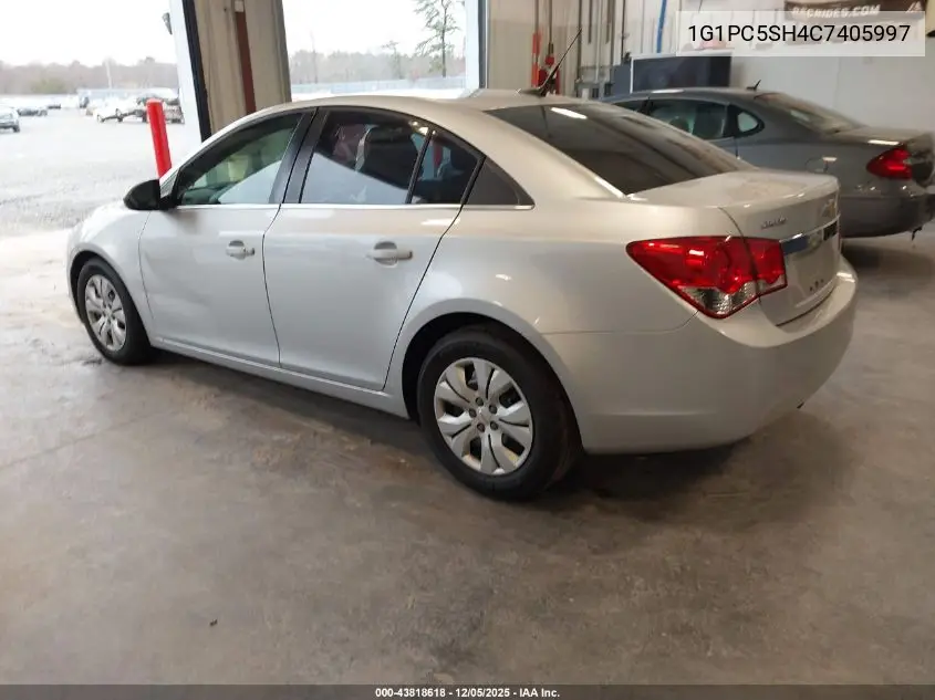 1G1PC5SH4C7405997 2012 Chevrolet Cruze Ls