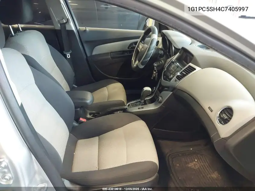 1G1PC5SH4C7405997 2012 Chevrolet Cruze Ls