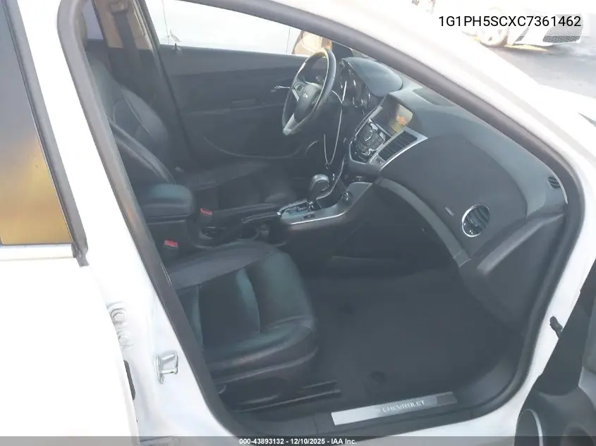 1G1PH5SCXC7361462 2012 Chevrolet Cruze Ltz