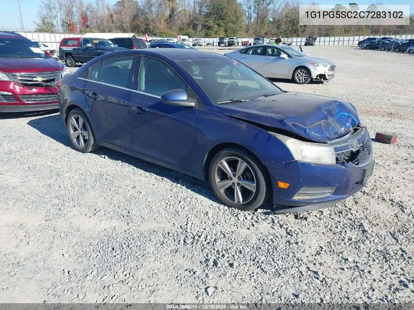 1G1PG5SC2C7283102 2012 Chevrolet Cruze 2Lt