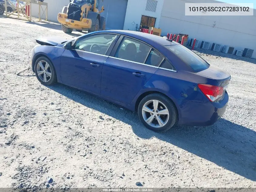 1G1PG5SC2C7283102 2012 Chevrolet Cruze 2Lt