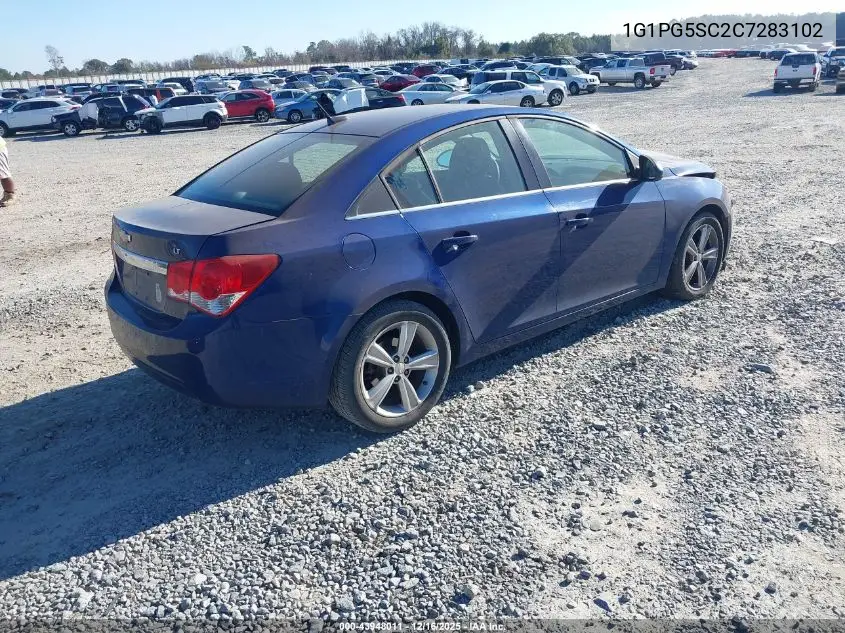 1G1PG5SC2C7283102 2012 Chevrolet Cruze 2Lt