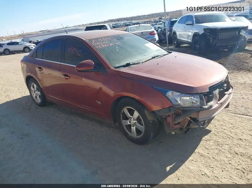 1G1PF5SC1C7223301 2012 Chevrolet Cruze 1Lt