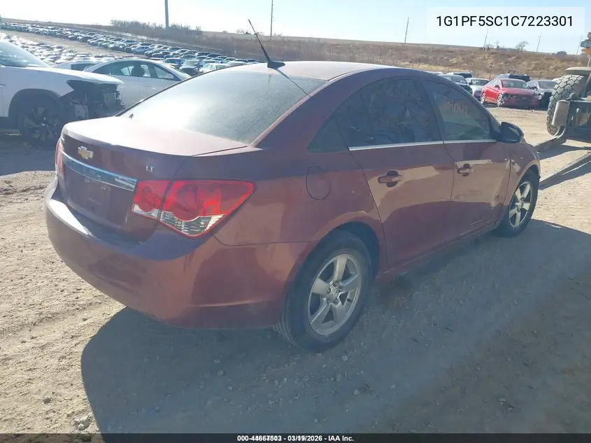 1G1PF5SC1C7223301 2012 Chevrolet Cruze 1Lt