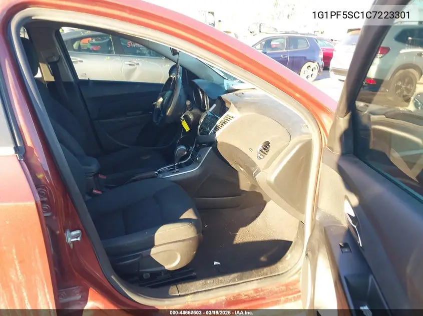 1G1PF5SC1C7223301 2012 Chevrolet Cruze 1Lt