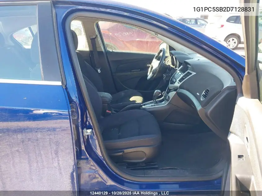 1G1PC5SB2D7128831 2013 Chevrolet Cruze Lt Turbo