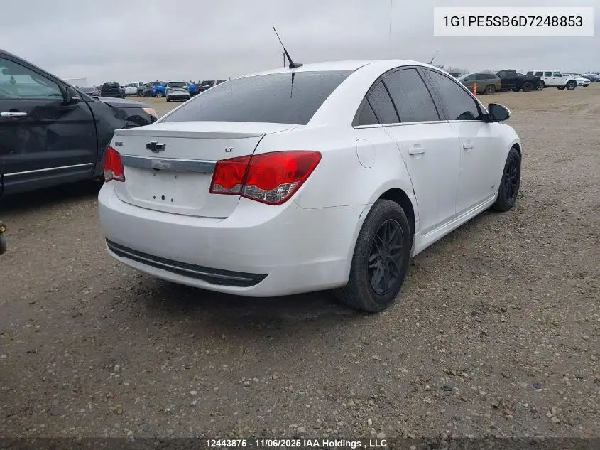 1G1PE5SB6D7248853 2013 Chevrolet Cruze Lt