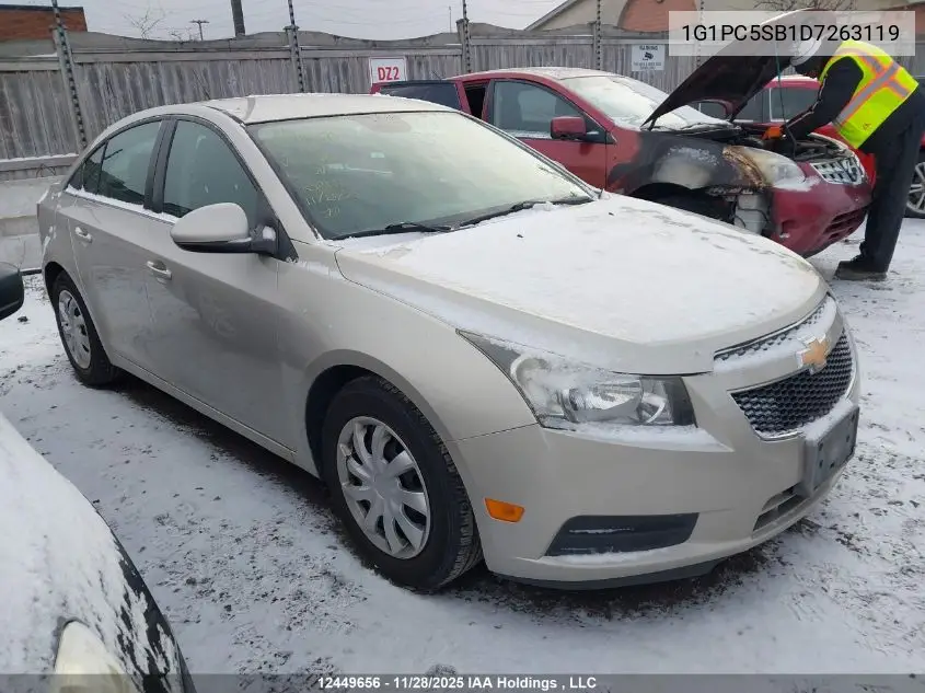 1G1PC5SB1D7263119 2013 Chevrolet Cruze Lt
