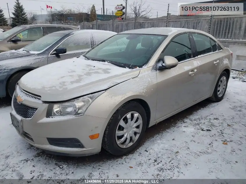 1G1PC5SB1D7263119 2013 Chevrolet Cruze Lt