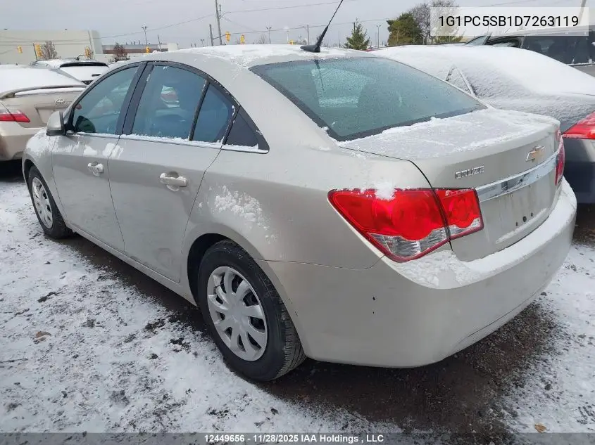 1G1PC5SB1D7263119 2013 Chevrolet Cruze Lt