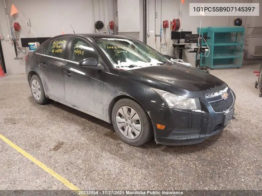 1G1PC5SB9D7145397 2013 Chevrolet Cruze Lt Turbo