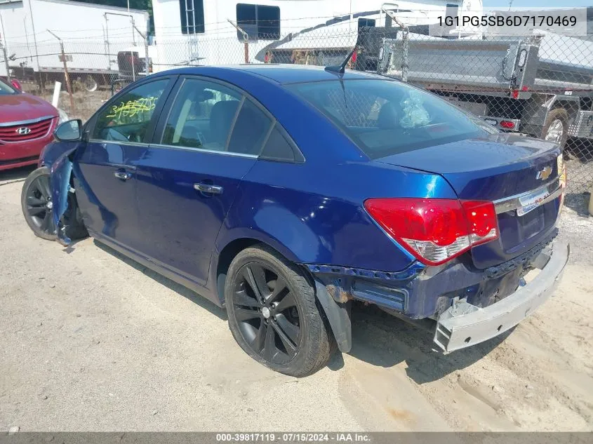 2013 Chevrolet Cruze Ltz VIN: 1G1PG5SB6D7170469 Lot: 39817119