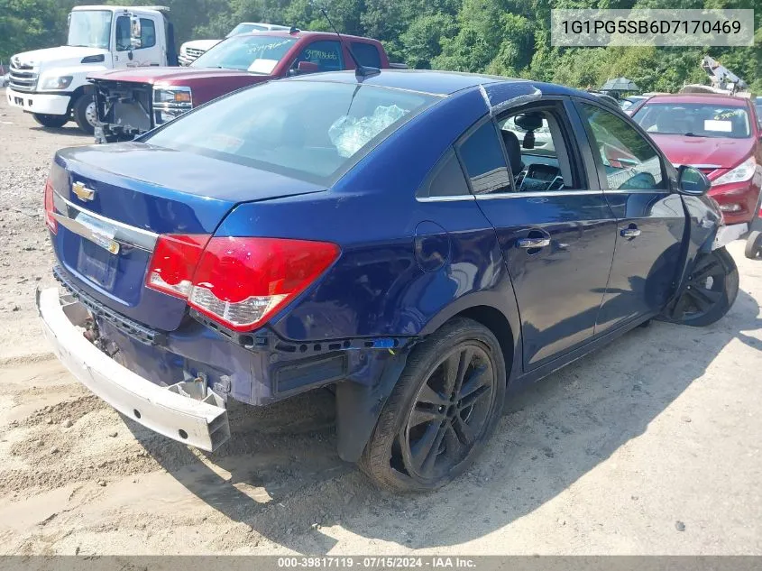 2013 Chevrolet Cruze Ltz VIN: 1G1PG5SB6D7170469 Lot: 39817119