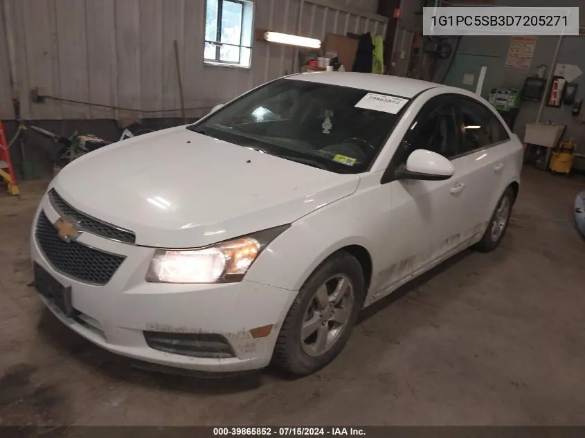 1G1PC5SB3D7205271 2013 Chevrolet Cruze 1Lt Auto