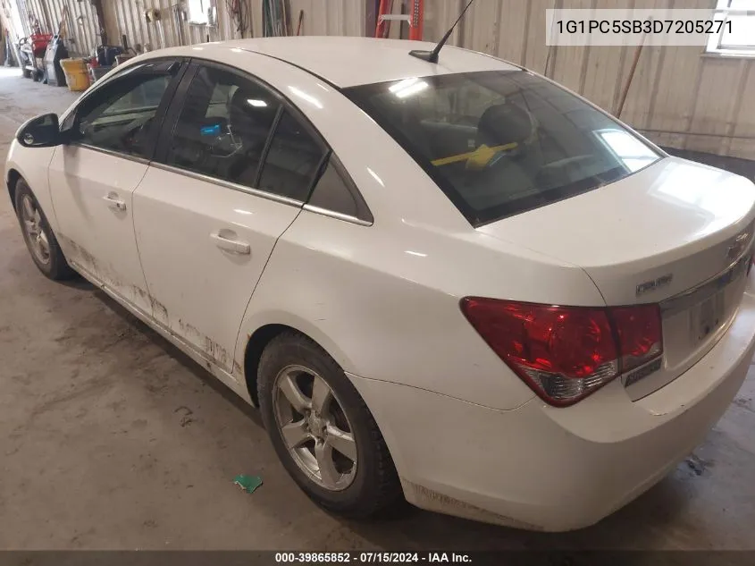 1G1PC5SB3D7205271 2013 Chevrolet Cruze 1Lt Auto