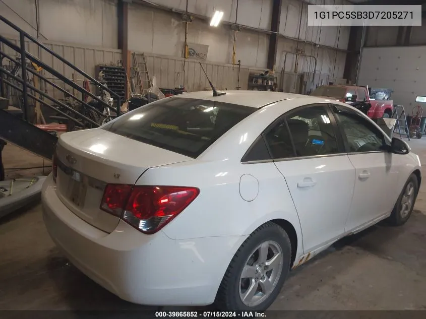 1G1PC5SB3D7205271 2013 Chevrolet Cruze 1Lt Auto