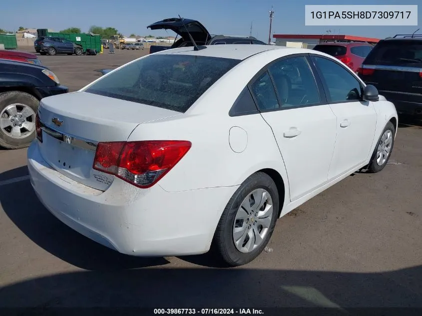 2013 Chevrolet Cruze Ls Auto VIN: 1G1PA5SH8D7309717 Lot: 39867733