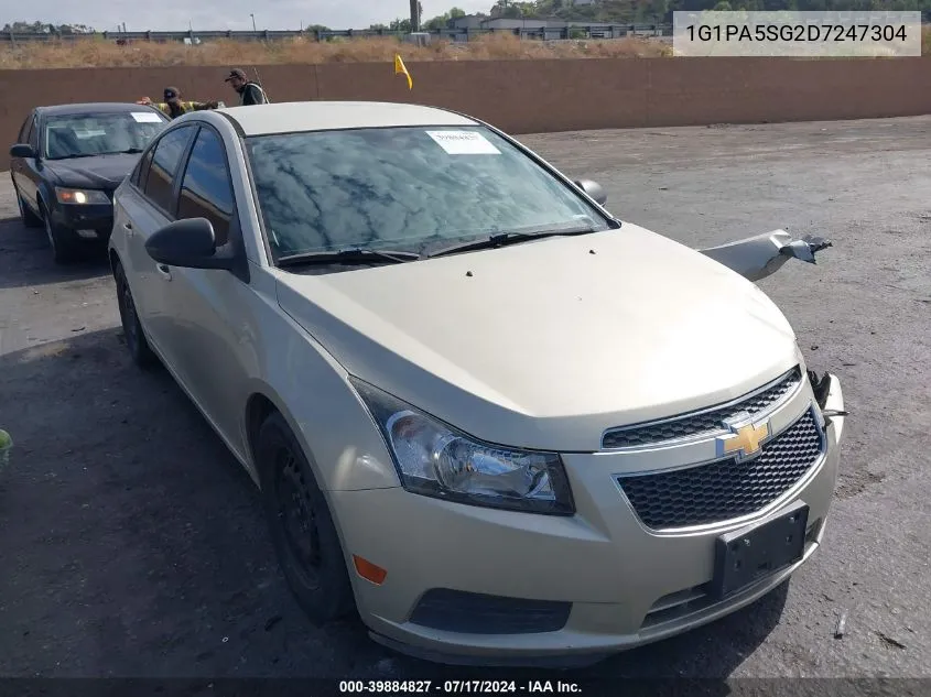 2013 Chevrolet Cruze Ls Auto VIN: 1G1PA5SG2D7247304 Lot: 39884827