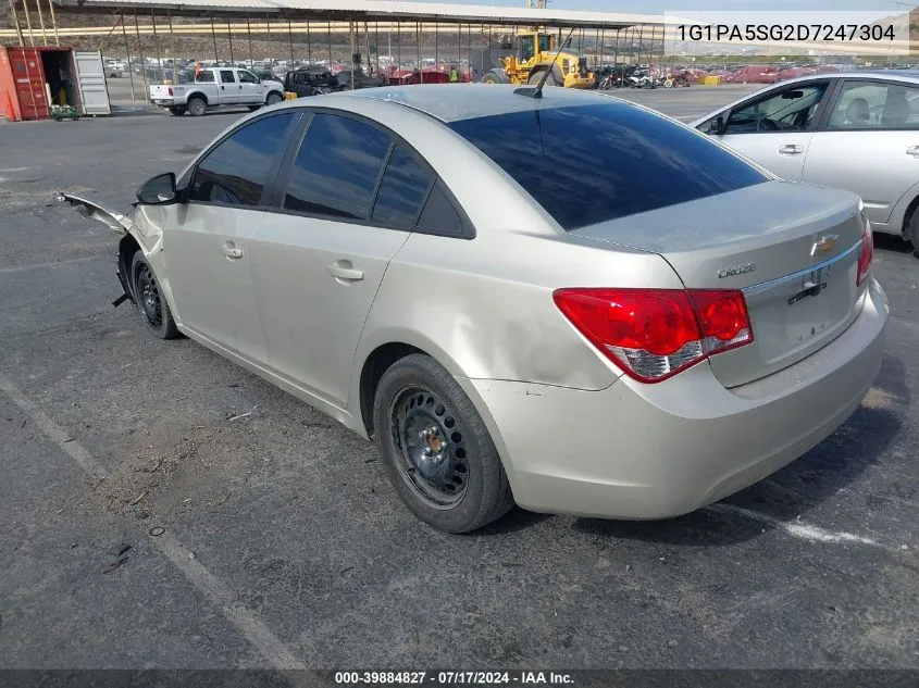 2013 Chevrolet Cruze Ls Auto VIN: 1G1PA5SG2D7247304 Lot: 39884827