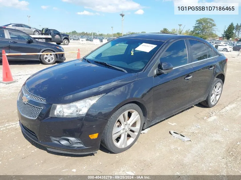 2013 Chevrolet Cruze Ltz VIN: 1G1PG5SB1D7186465 Lot: 40435279