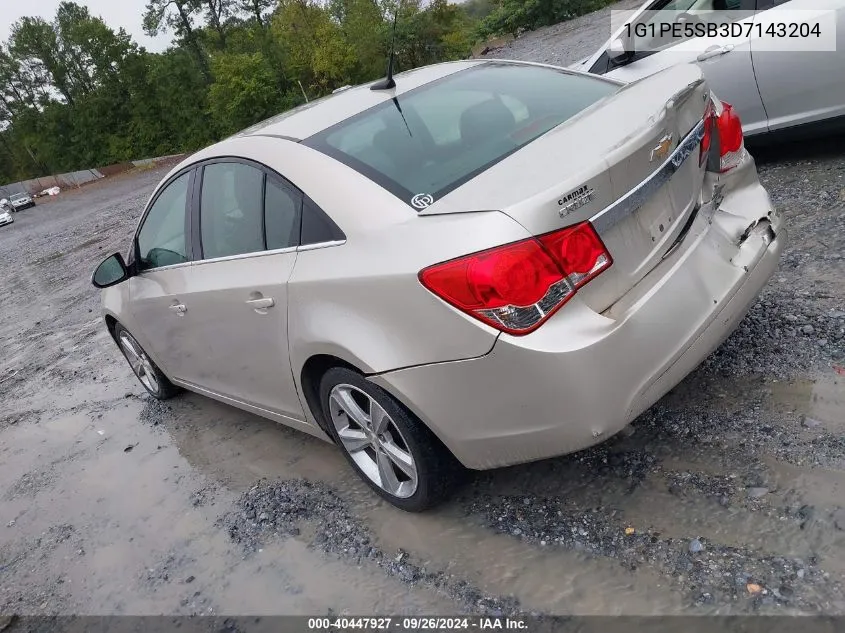 1G1PE5SB3D7143204 2013 Chevrolet Cruze 2Lt Auto