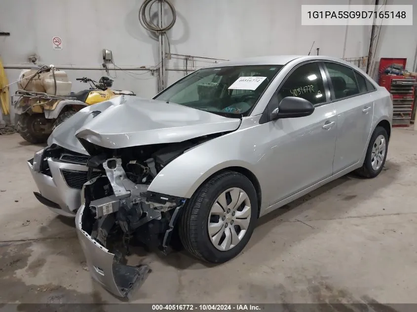 1G1PA5SG9D7165148 2013 Chevrolet Cruze Ls Auto