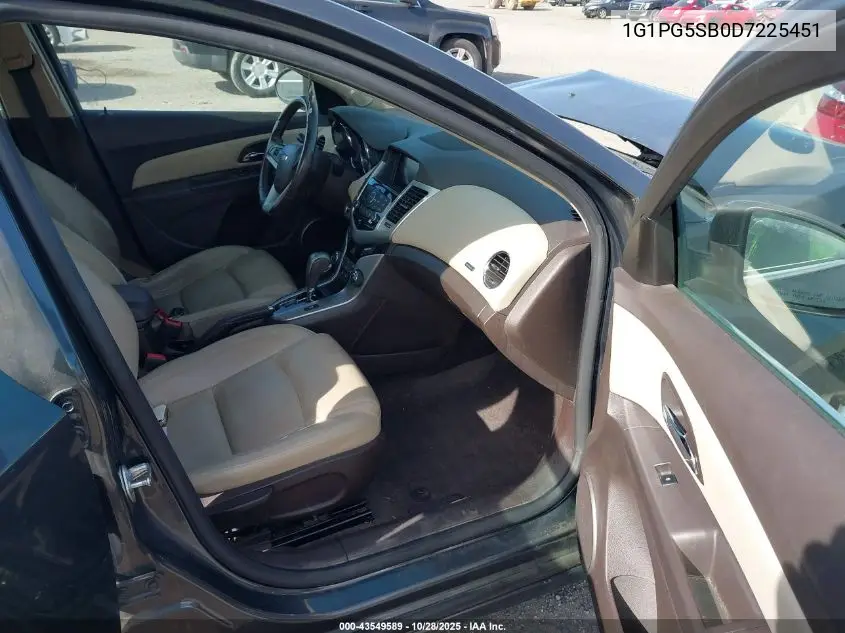 1G1PG5SB0D7225451 2013 Chevrolet Cruze Ltz