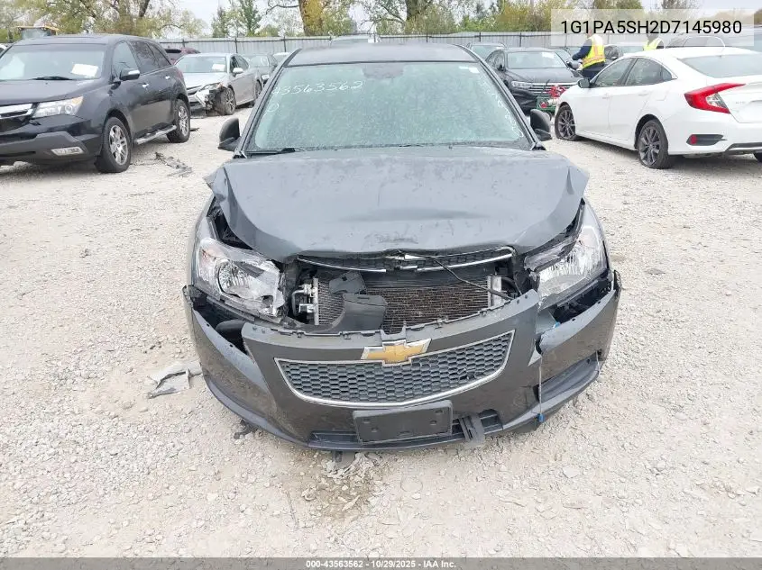 1G1PA5SH2D7145980 2013 Chevrolet Cruze Ls Auto
