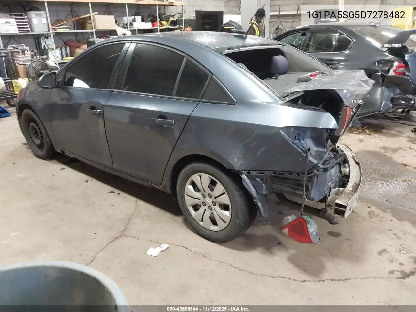 1G1PA5SG5D7278482 2013 Chevrolet Cruze Ls Auto
