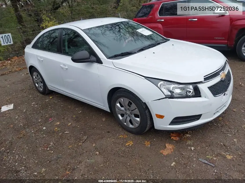 1G1PA5SH5D7252036 2013 Chevrolet Cruze Ls Auto