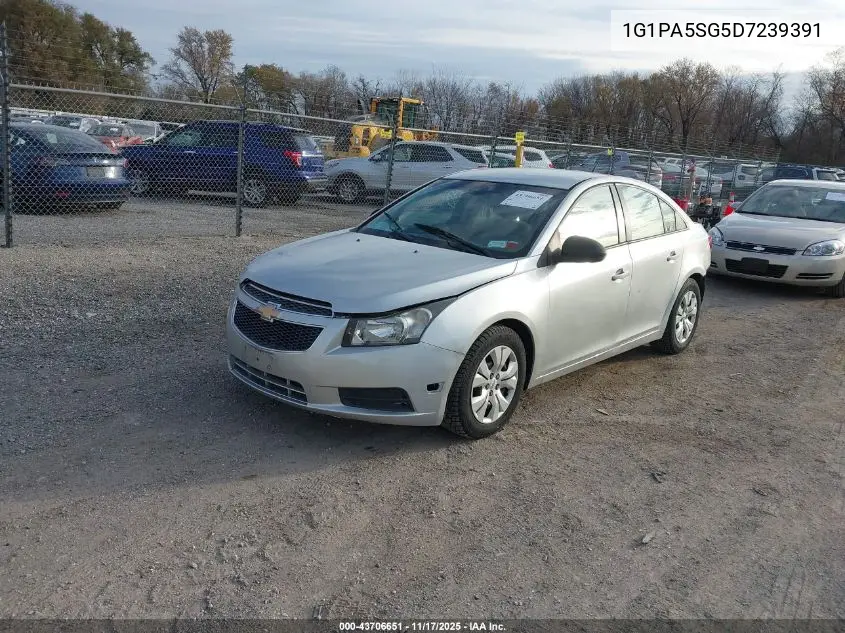 1G1PA5SG5D7239391 2013 Chevrolet Cruze Ls Auto