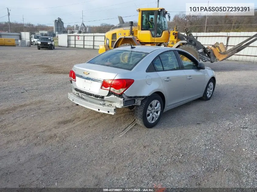 1G1PA5SG5D7239391 2013 Chevrolet Cruze Ls Auto