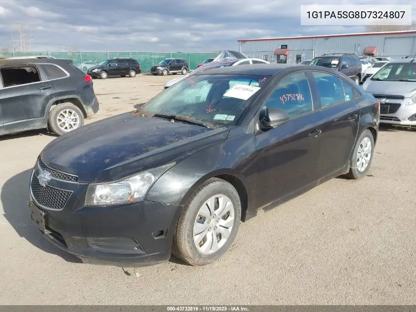 1G1PA5SG8D7324807 2013 Chevrolet Cruze Ls Auto