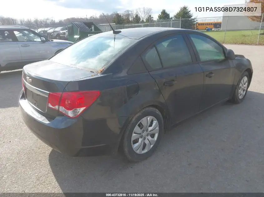 1G1PA5SG8D7324807 2013 Chevrolet Cruze Ls Auto