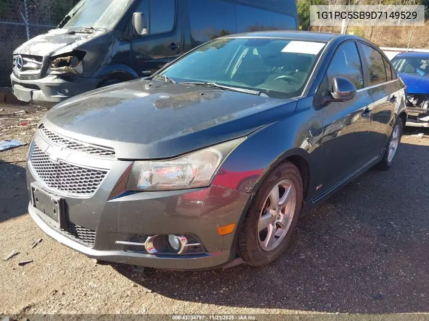1G1PC5SB9D7149529 2013 Chevrolet Cruze 1Lt Auto