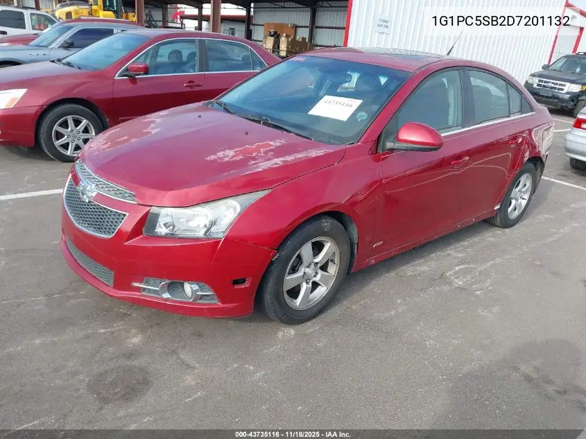 1G1PC5SB2D7201132 2013 Chevrolet Cruze 1Lt Auto
