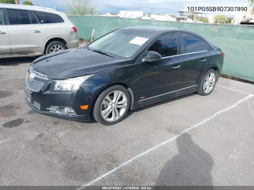 1G1PG5SB9D7307890 2013 Chevrolet Cruze Ltz