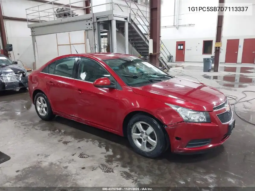 1G1PC5SB7D7113337 2013 Chevrolet Cruze 1Lt Auto