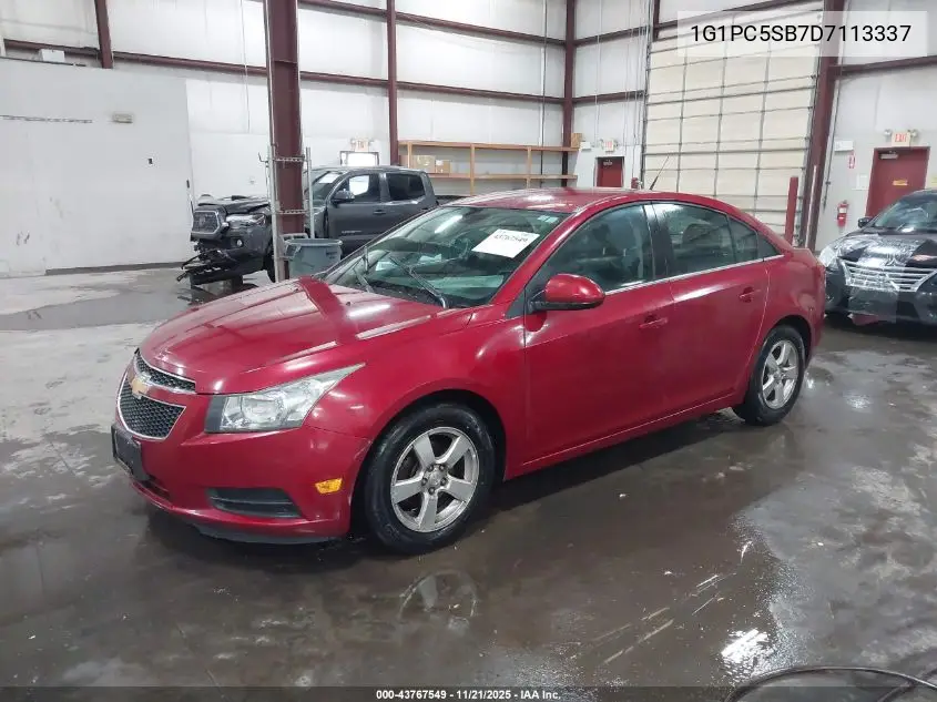 1G1PC5SB7D7113337 2013 Chevrolet Cruze 1Lt Auto