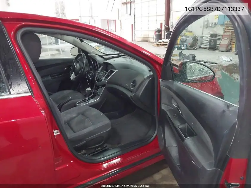 1G1PC5SB7D7113337 2013 Chevrolet Cruze 1Lt Auto