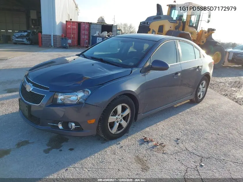1G1PD5SB5D7172979 2013 Chevrolet Cruze 1Lt Manual