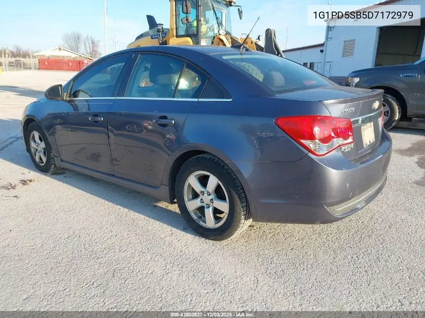1G1PD5SB5D7172979 2013 Chevrolet Cruze 1Lt Manual