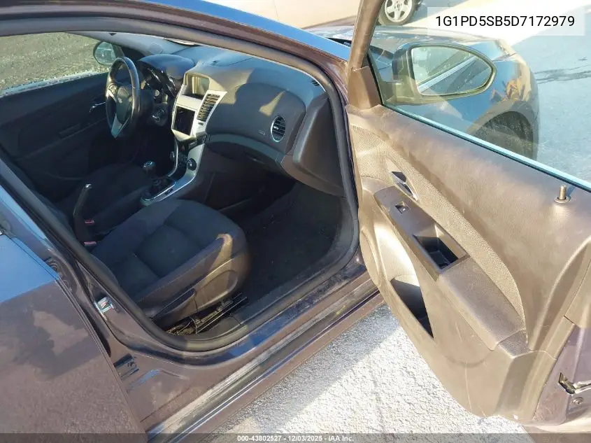 1G1PD5SB5D7172979 2013 Chevrolet Cruze 1Lt Manual